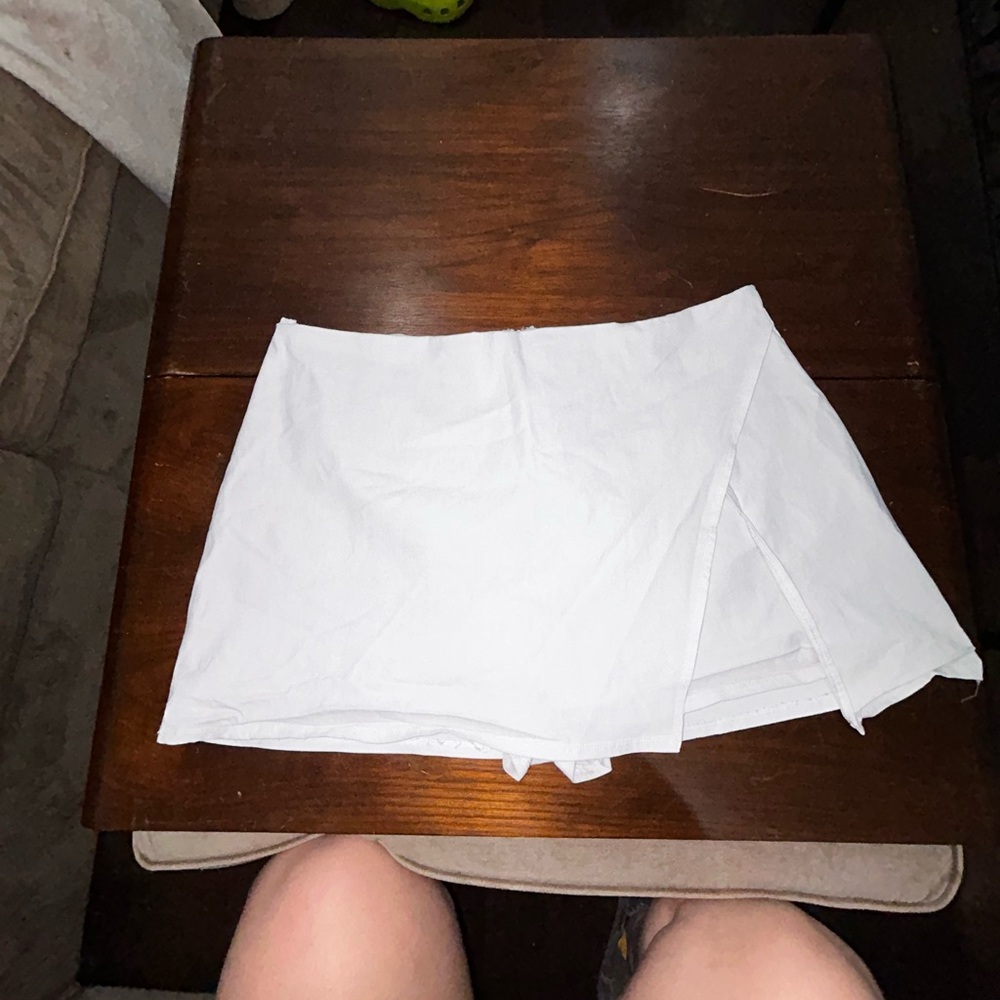 Women's White Skort